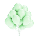 Pasteliniai žali balionai