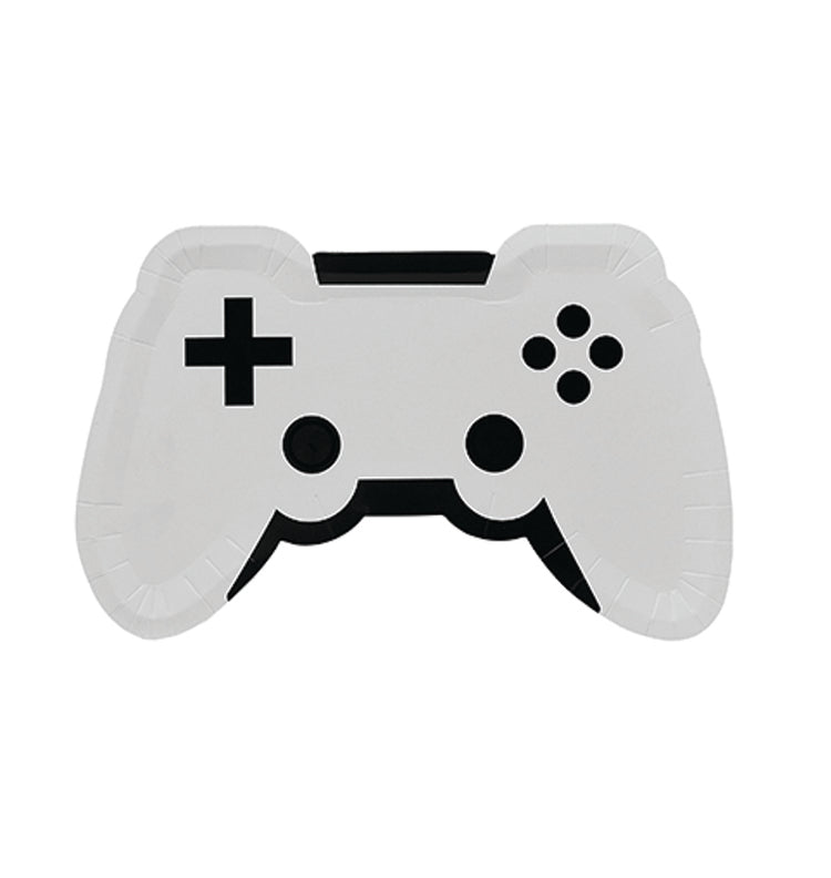 Lėkštutės baltos "Game on"