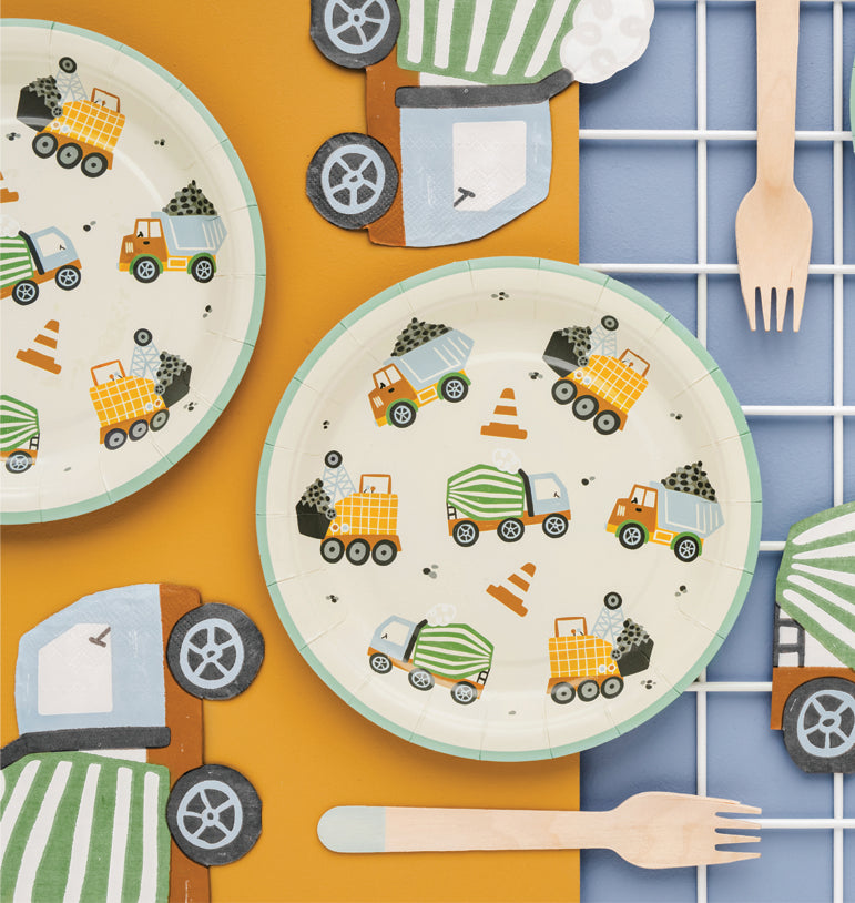 Lėkštutės "Statybos"