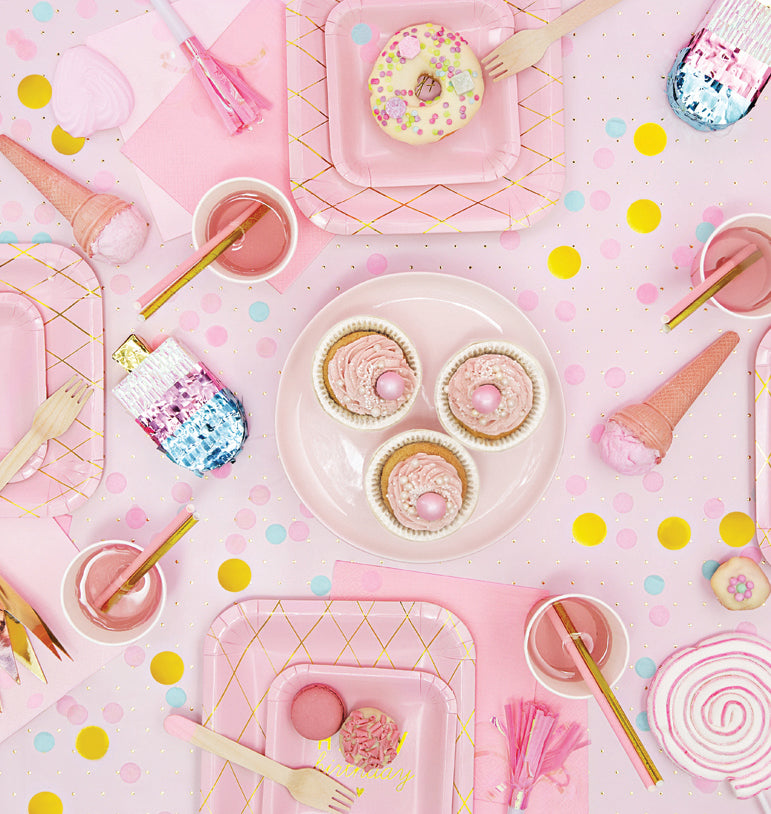 Servetėlės, rožinės