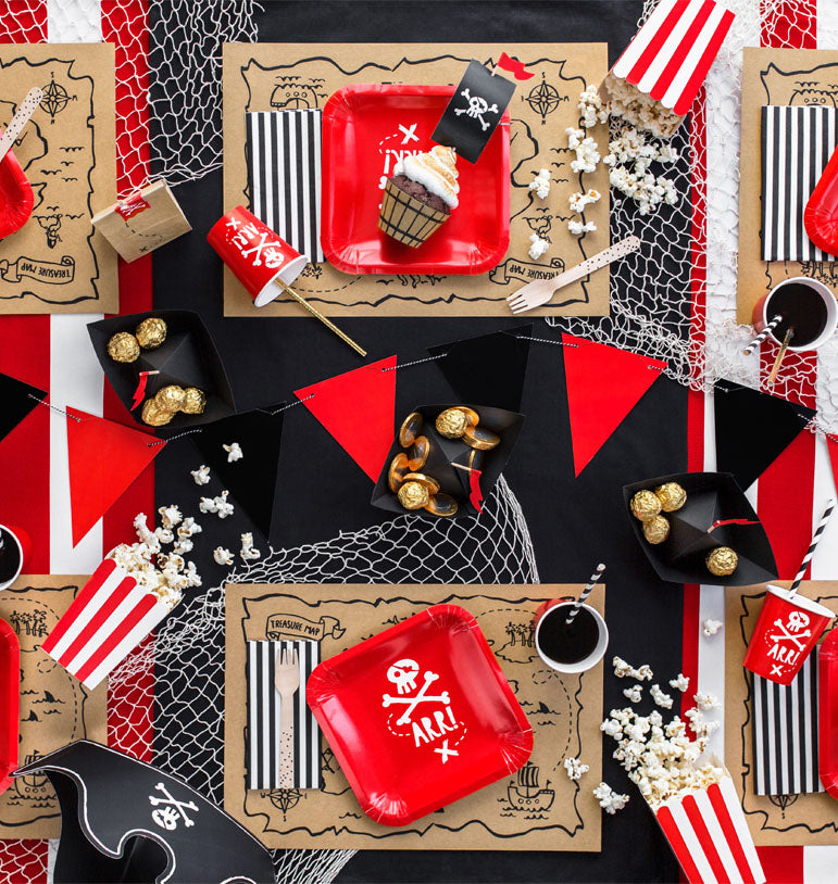 Padėkliukai "Piratų lobis"