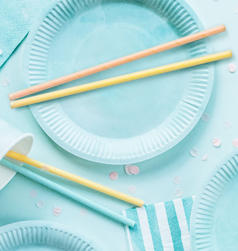 Šiaudeliai "Spalvų mix"