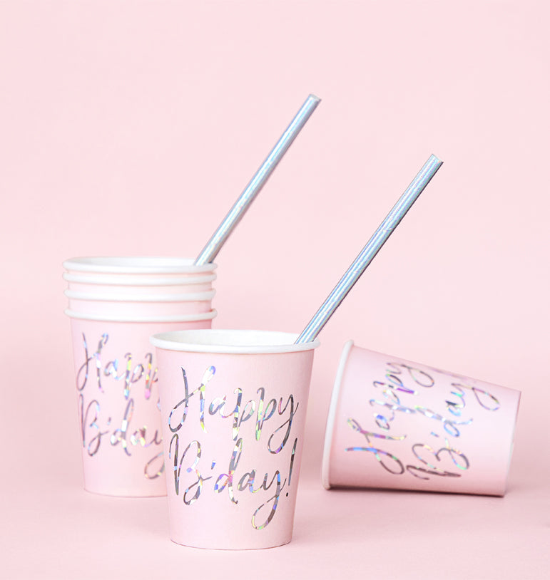 Puodeliai "Happy B-day"