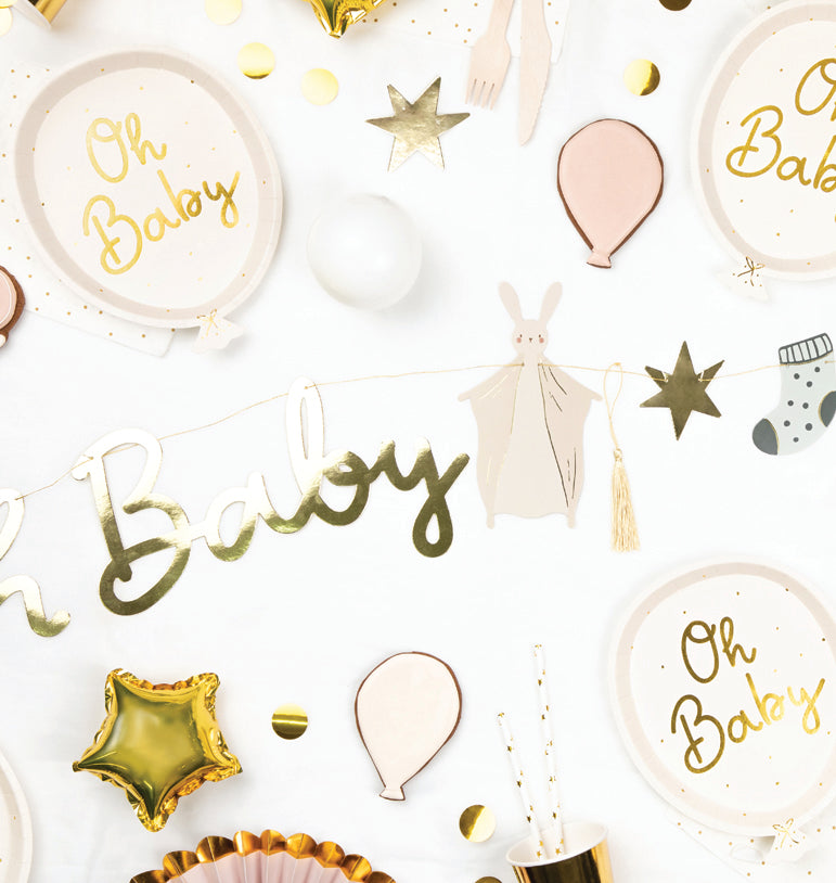 Lėkštutės "Balionėlis Oh Baby"