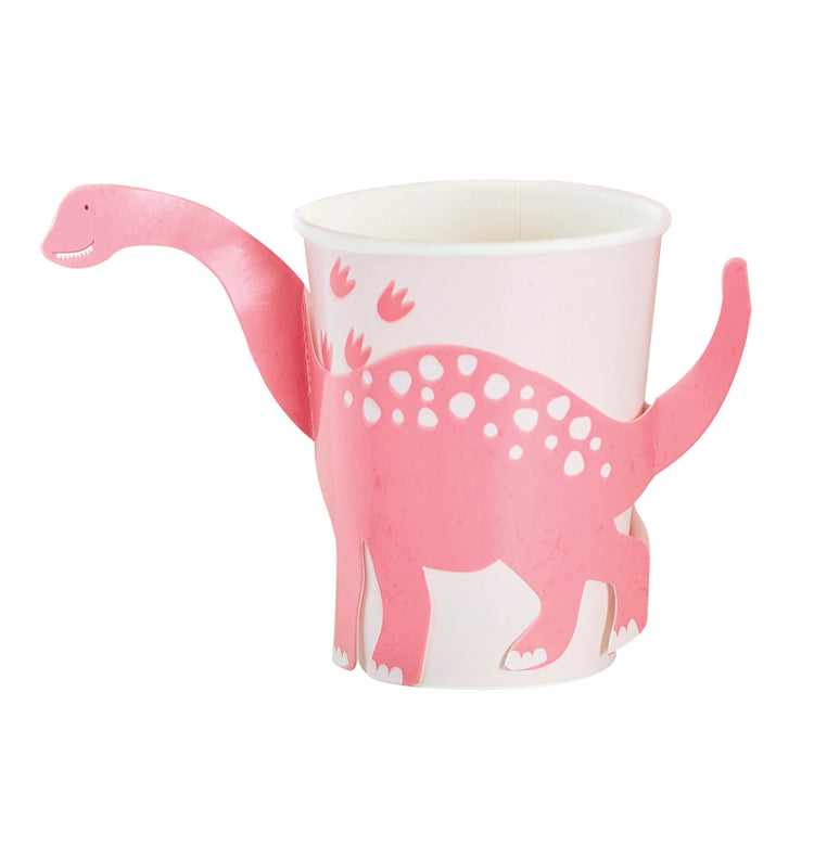 Puodeliai "Rožinis dinozauras"