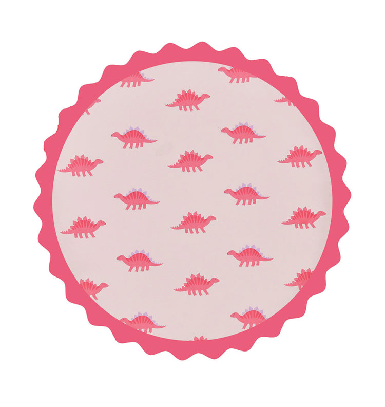 Lėkštutės "Rožiniai dinozaurai"