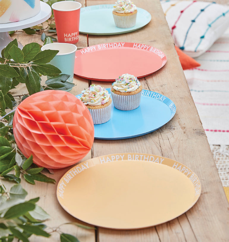 Lėkštutės "Spalvų mix"