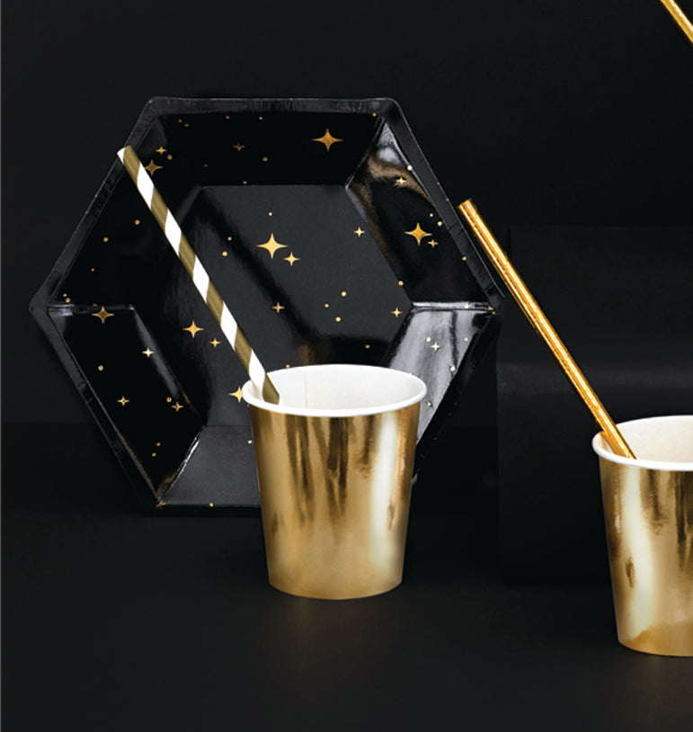 Lėkštutės, juodos žvaigždėtos