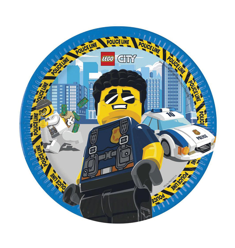 Lėkštutės "Lego city"
