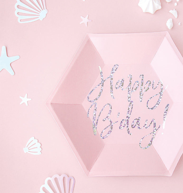 Lėkštutės "Happy B'day"