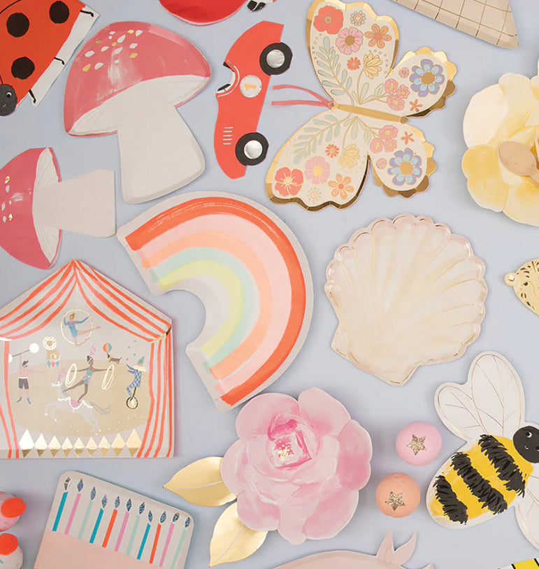 Lėkštutės "Ryški vaivorykštė"