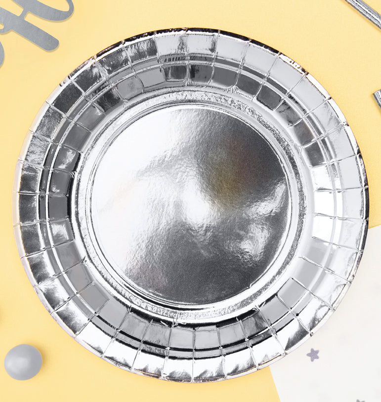 Lėkštutės, sidabrinės 18 cm