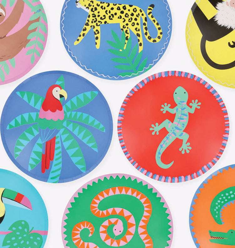 Lėkštutės "Džiunglės"