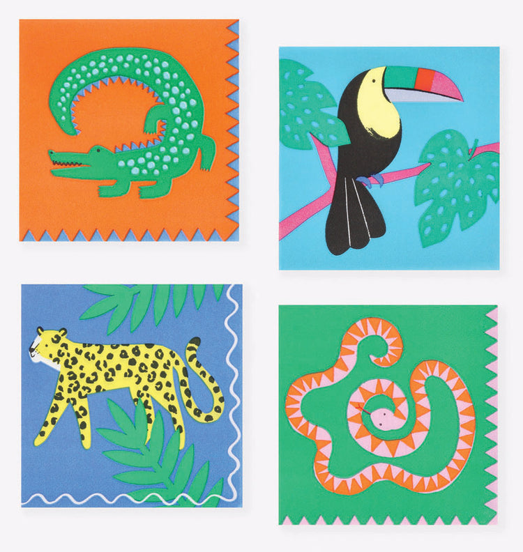 Servetėlės mažos "Džiunglės"