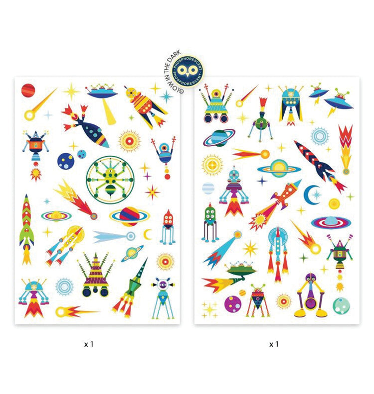 Tatuiruotės "Kosmoso erdvė"