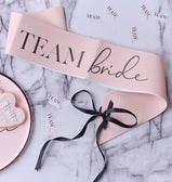 Juostos rožinės "Team bride"