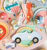 Lėkštutės "Automobiliai"