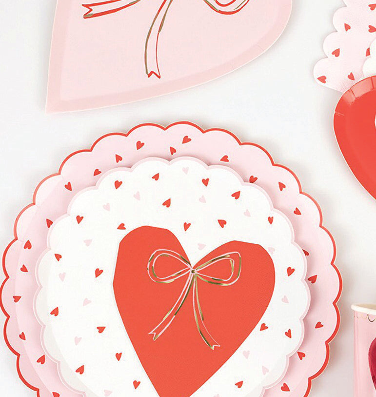 Lėkštutės "Širdelės"