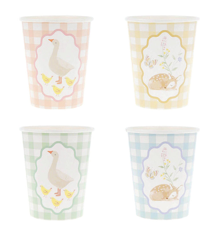 Puodeliai "Miško gyvūnai"