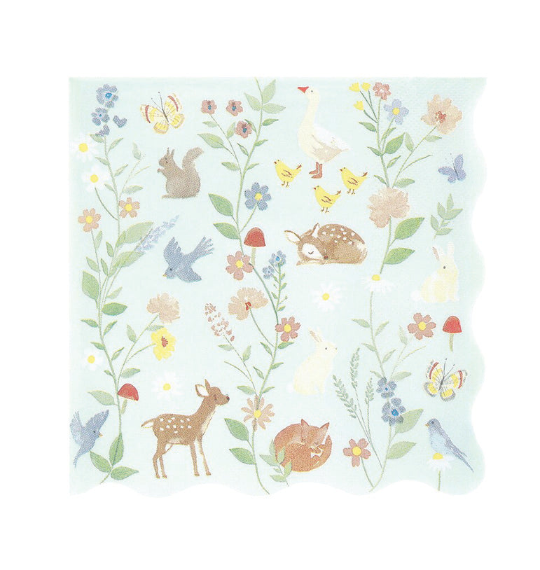 Servetėlės "Miško gyvūnai"