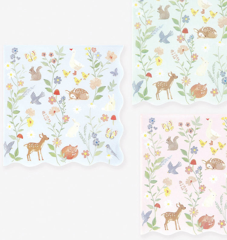 Servetėlės "Miško gyvūnai"