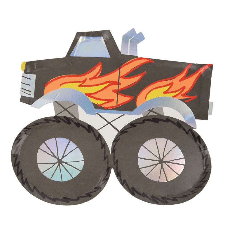 Lėkštutės "Monster truck"