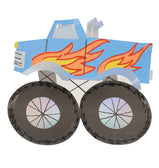 Lėkštutės "Monster truck"