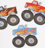 Lėkštutės "Monster truck"