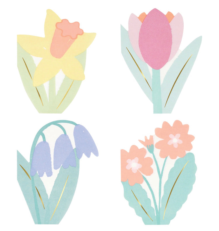 Servetėlės "Pavasario gėlės"