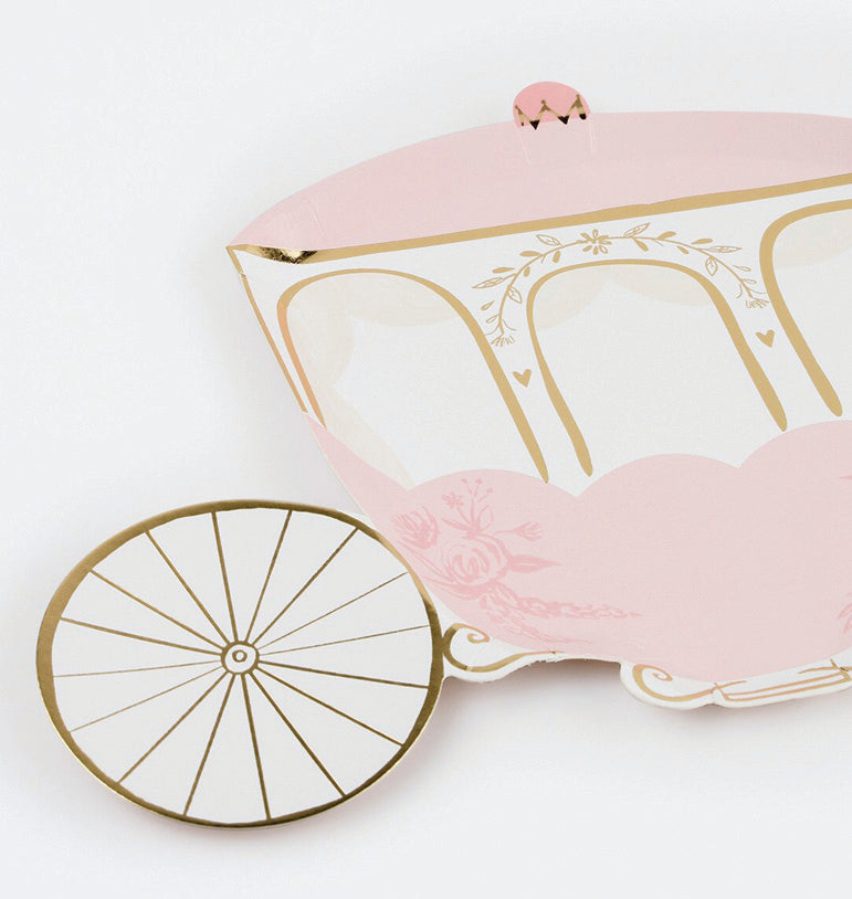 Lėkštutės "Princesės karieta"