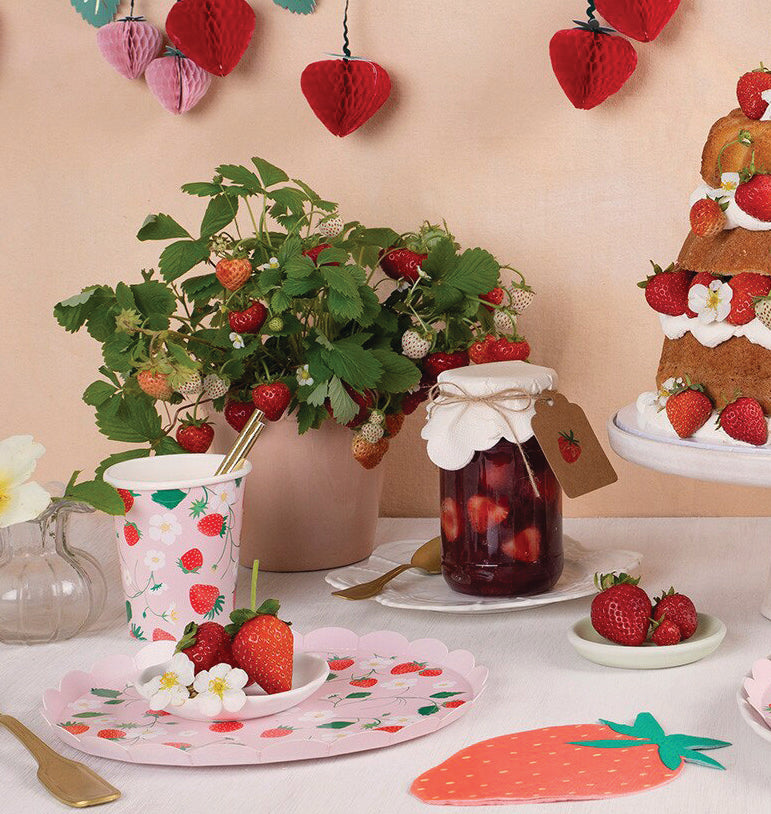 Puodeliai "Braškės"