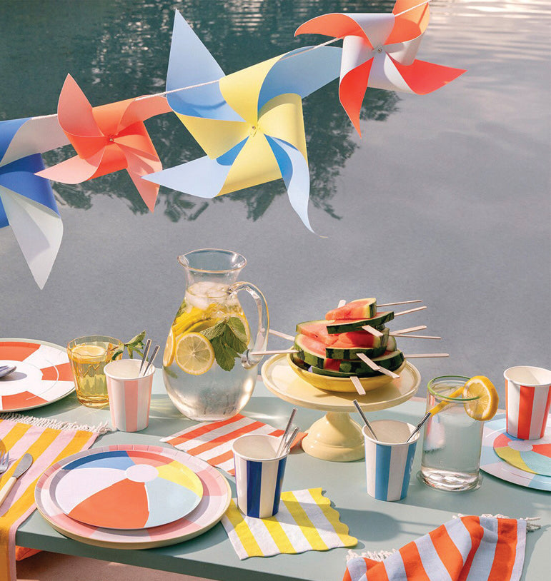 Puodeliai "Ryškiai dryžuoti"