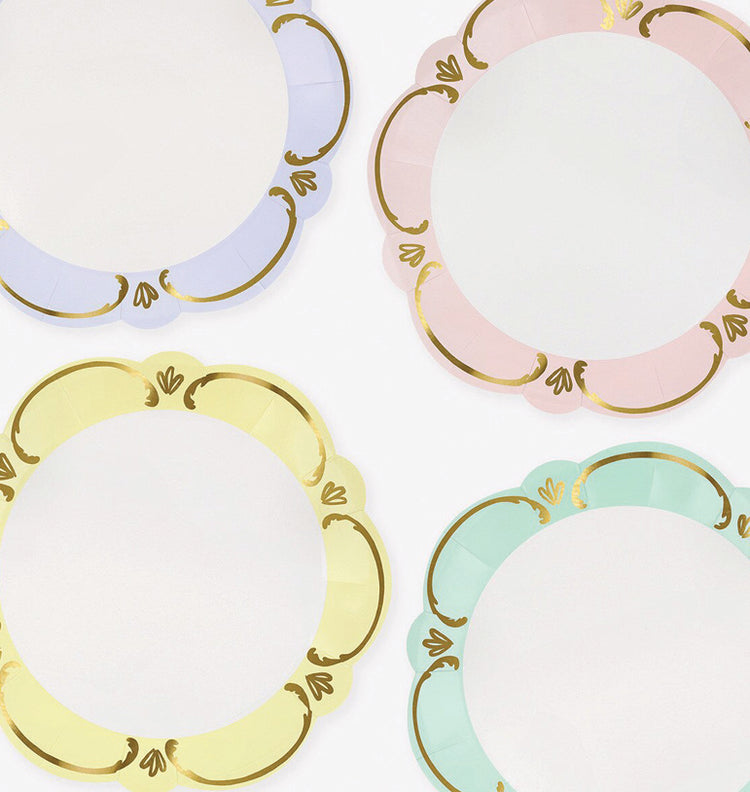 Lėkštutės "Rococo pastelė"