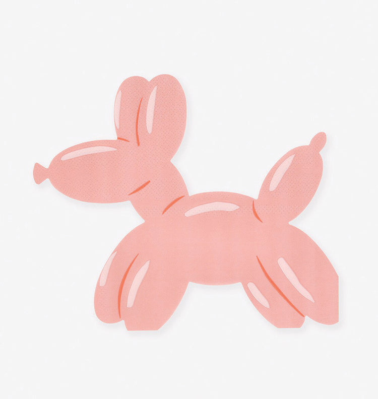 Servetėlės "Rožinis šuniukas"