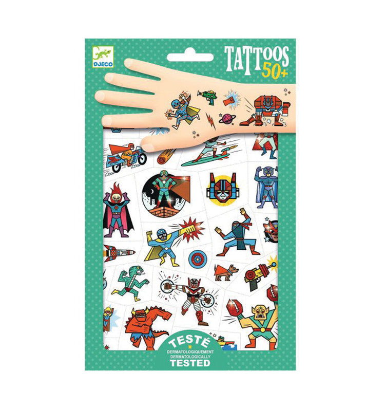 Tatuiruotės "Superherojai"