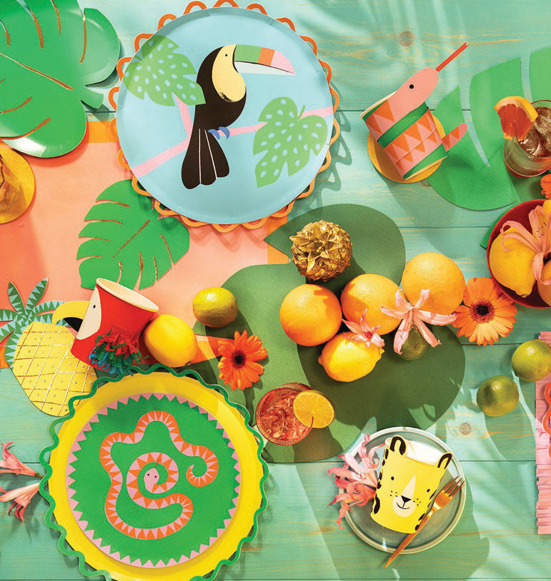 Servetėlės "Tropinis lapas"